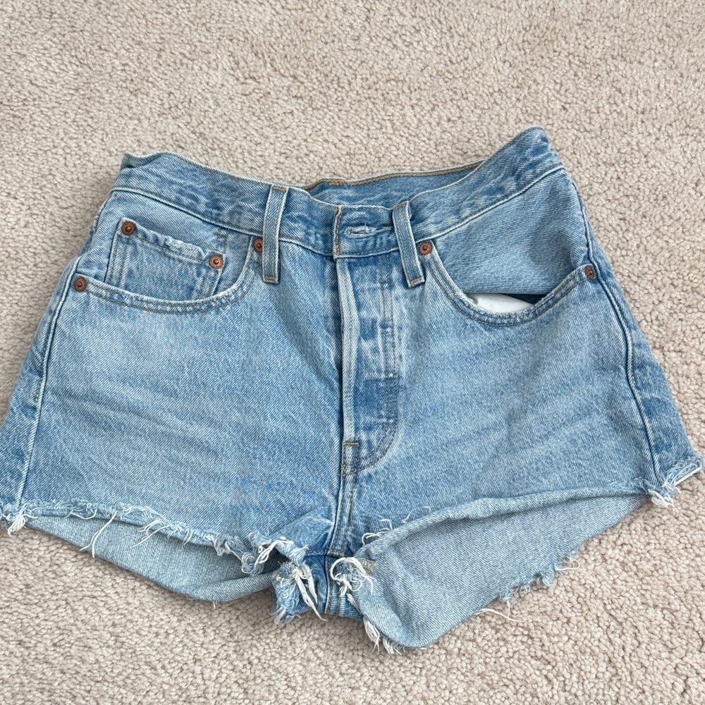 Levi's Light Blue Women's Jean Shorts